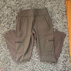 Grey Athleta cargo sweatpants
